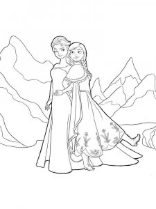 The Frozen coloring page 51 - Free printable