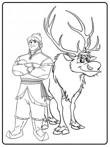 The Frozen coloring page 53 - Free printable