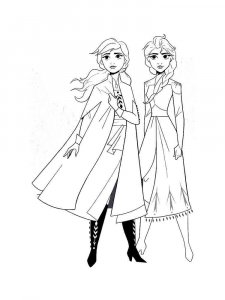 The Frozen coloring page 56 - Free printable
