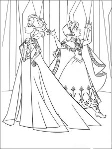 The Frozen coloring page 7 - Free printable