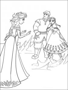 The Frozen coloring page 8 - Free printable