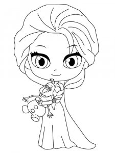 The Frozen coloring page 66 - Free printable