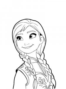 The Frozen coloring page 68 - Free printable