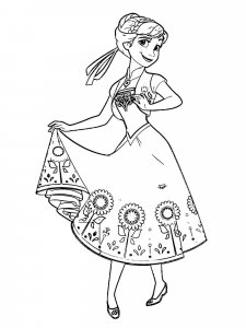 The Frozen coloring page 69 - Free printable