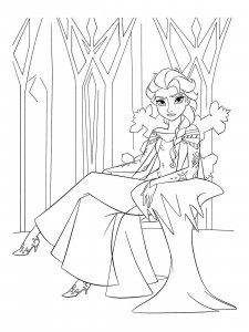 The Frozen coloring page 73 - Free printable