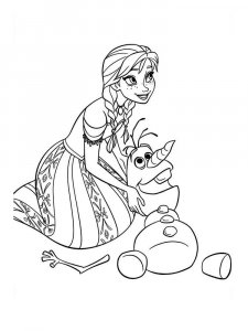 The Frozen coloring page 75 - Free printable