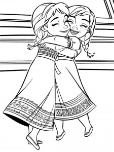 The Frozen coloring page 80 - Free printable