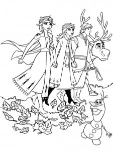The Frozen coloring page 90 - Free printable
