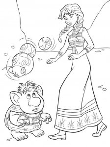 The Frozen coloring page 91 - Free printable