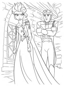 The Frozen coloring page 98 - Free printable