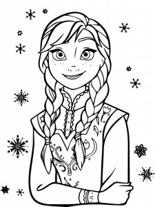 The Frozen coloring page 102 - Free printable