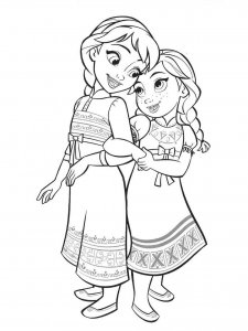 The Frozen coloring page 105 - Free printable