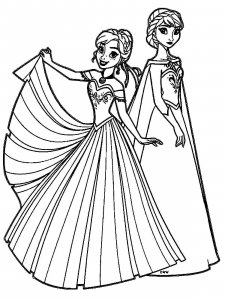 The Frozen coloring page 65 - Free printable