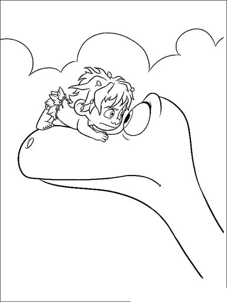 The Good Dinosaur coloring pages. Download and print The Good Dinosaur