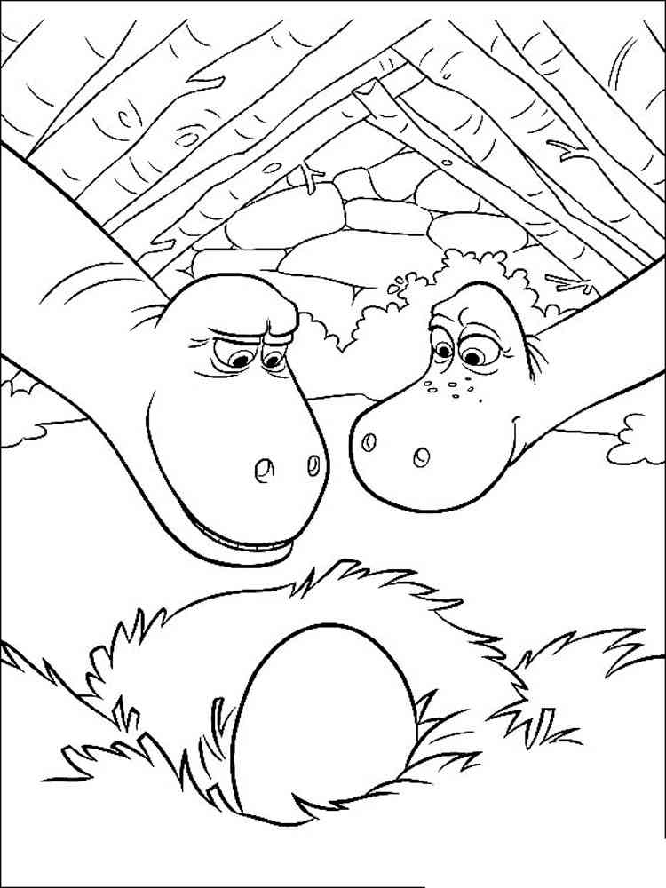 The Good Dinosaur coloring pages. Download and print The Good Dinosaur