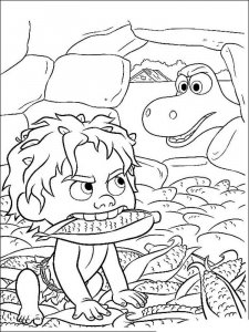 The Good Dinosaur coloring page 11 - Free printable