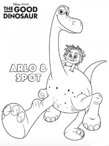 The Good Dinosaur coloring page 14 - Free printable