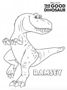 The Good Dinosaur coloring page 17 - Free printable