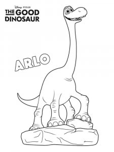 The Good Dinosaur coloring page 3 - Free printable