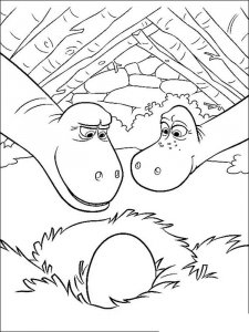The Good Dinosaur coloring page 4 - Free printable