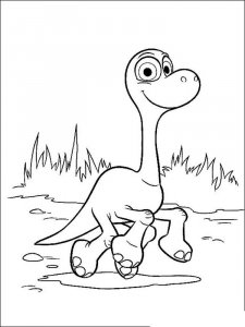 The Good Dinosaur coloring page 6 - Free printable
