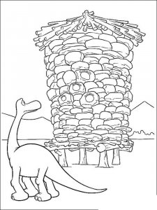 The Good Dinosaur coloring page 8 - Free printable