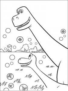 The Good Dinosaur coloring page 9 - Free printable