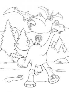 The Good Dinosaur coloring page 18 - Free printable