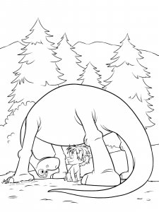 The Good Dinosaur coloring page 29 - Free printable