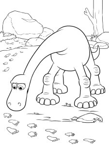 The Good Dinosaur coloring page 20 - Free printable