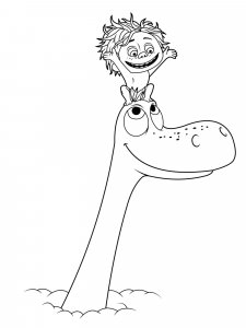 The Good Dinosaur coloring page 22 - Free printable
