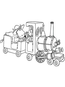 The Magic Roundabout coloring page 22 - Free printable