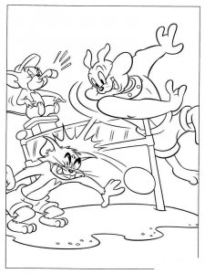Tom and Jerry coloring page 12 - Free printable