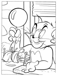 Tom and Jerry coloring page 13 - Free printable