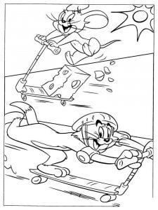 Tom and Jerry coloring page 14 - Free printable