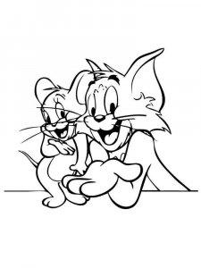 Tom and Jerry coloring page 17 - Free printable
