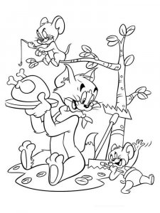 Tom and Jerry coloring page 19 - Free printable