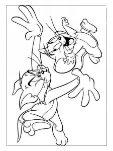 Tom and Jerry coloring page 20 - Free printable
