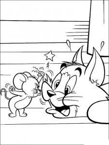 Tom and Jerry coloring page 22 - Free printable