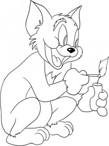 Tom and Jerry coloring page 24 - Free printable
