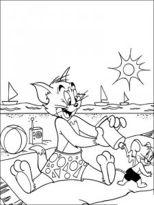 Tom and Jerry coloring page 26 - Free printable