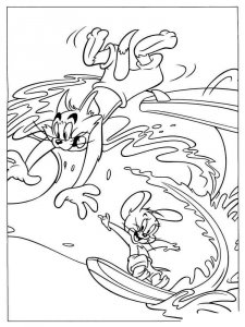 Tom and Jerry coloring page 33 - Free printable