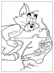 Tom and Jerry coloring page 35 - Free printable