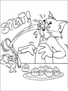 Tom and Jerry coloring page 37 - Free printable