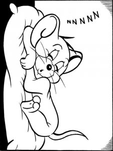 Tom and Jerry coloring page 39 - Free printable
