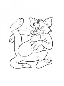 Tom and Jerry coloring page 41 - Free printable