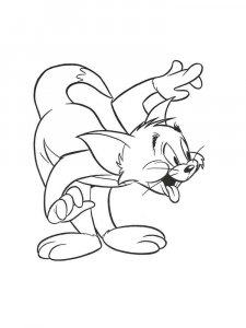 Tom and Jerry coloring page 42 - Free printable