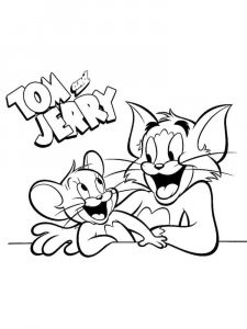 Tom and Jerry coloring page 43 - Free printable