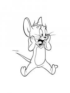 Tom and Jerry coloring page 45 - Free printable