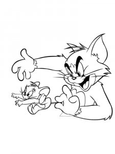Tom and Jerry coloring page 46 - Free printable